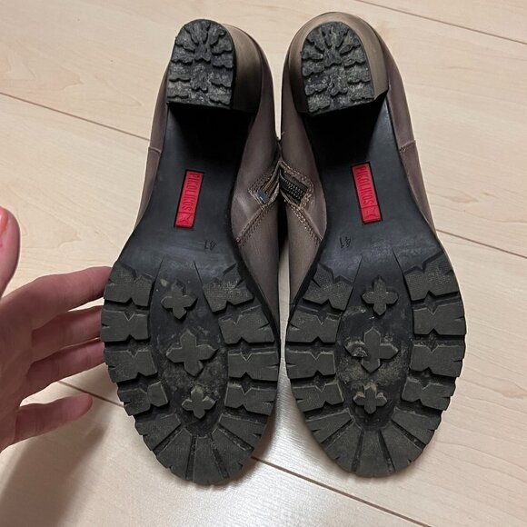 Pikolinos Leather Ankle Booties Lug Soe Sz 41 - Picture 11 of 13